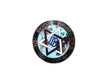 For Early Dodge Brothers Brass Enamel Automobile Radiator Front Badge Small #S78