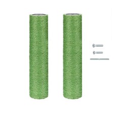 SHENGOCASE 2-Pack Cat Tree Replacement Post 15.75" L, 2.75"  Green Cat Scrat...