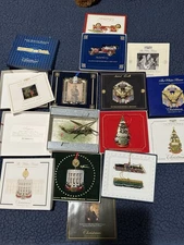 White House Historical Christmas Ornaments