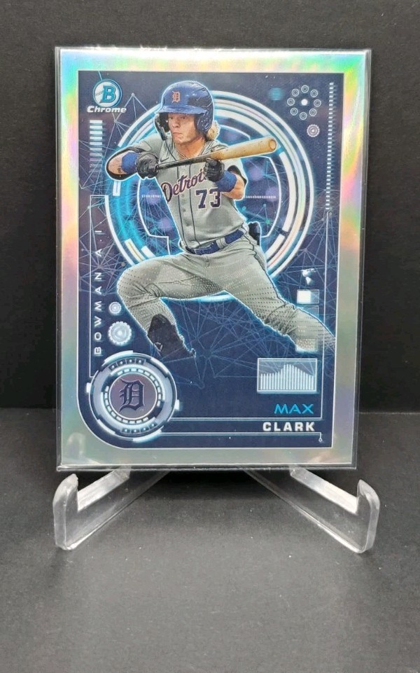2024 Bowman Chrome AI Max Clark #BAI-11 Detroit Tigers