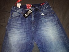 Image of NEW POLICE 883 LAK778 CASSADY Regular Straight Fit Jeans W30 L30  With Tags Blue