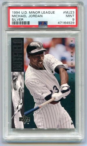 1994 UD Minor League Silver Michael Jordan #MJ23 PSA 9