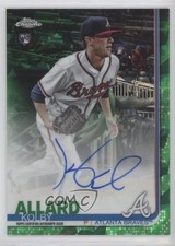 2019 Topps Chrome Sapphire Edition Green 5/50 Kolby Allard #CSA-KA Auto 0r4