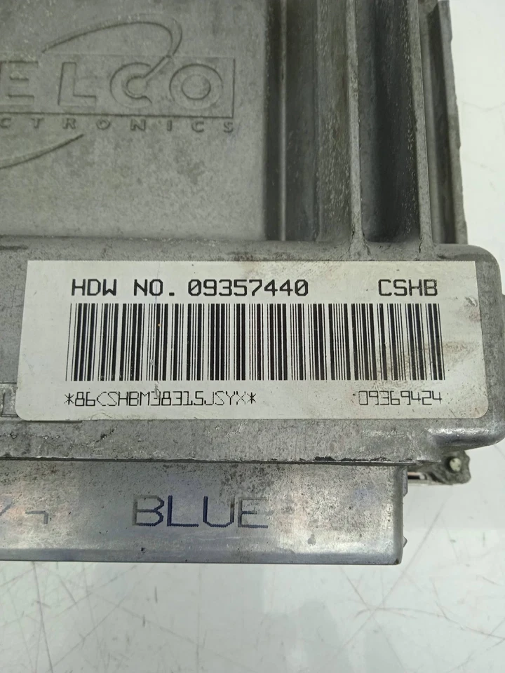 09357440 CENTRALINA MOTORE / 348666 PER CHEVROLET CAMARO 3.8 V6 - Immagine 2 di 3