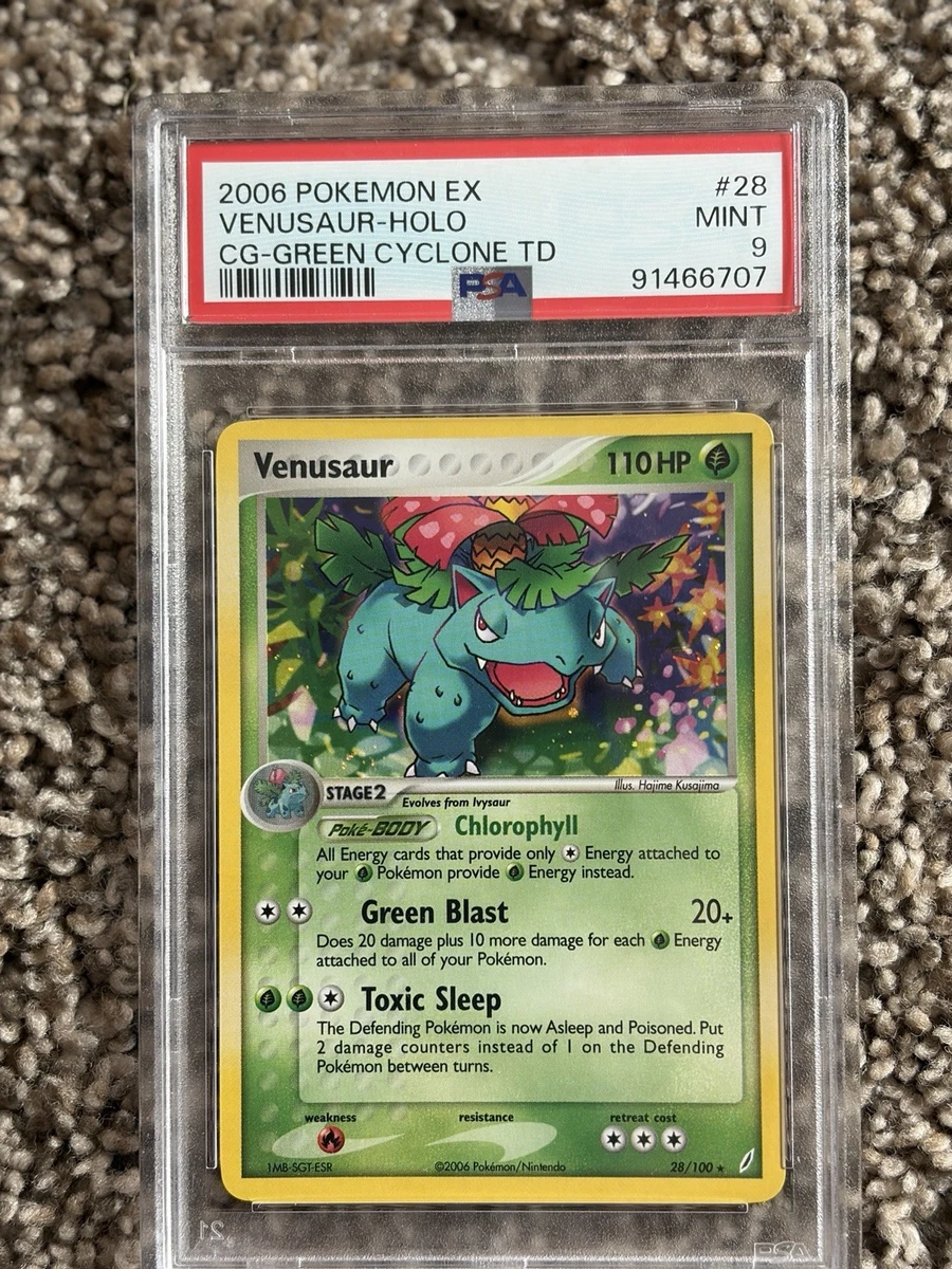 Venusaur Pokémon TCG Professional Sports Authenticator (PSA) Grade