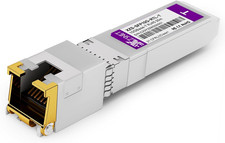 10GBASE-T SFP to RJ45 Transceiver, 1/2.5/5/10G Multi-Rate Copper SFP to Ethern