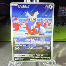 Delibird Holo Card ME01: Mega Evolution 152/132 English Rare