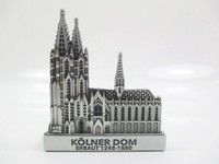 KöLn Cologne KöLner Dom Kathedrale Metall Souvenir Magnet Germany