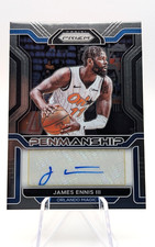 2021-22 James Ennis III Prizm Penmanship Auto #PM-JEN Magic