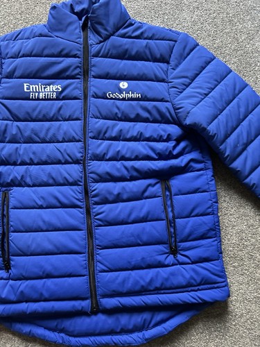 🏇 Godolphin Blue S Jacket Horse Racing Staff Issue Size Small Puffer Light - Bild 5 von 13
