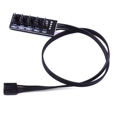 40Cm 1 Bis 5 4-Pin  TX4 PWM LüFter CPU HUB Splitter PC GehäUse Chassis8006