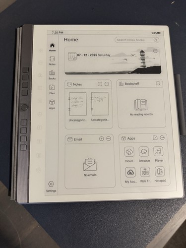 Tablette papier Penstar eNote - ordinateur portable numérique 10,3" tablette de prise de notes ePaper - Photo 3/3
