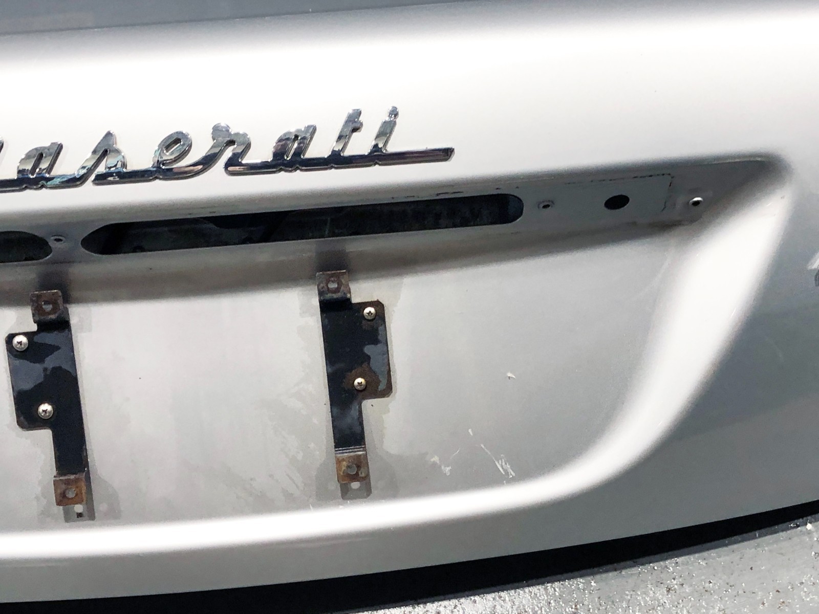 03-13 Maserati Quattroporte M139 Trunk Lid Hatch Decklid GRIGIO TOURING 08 09 10