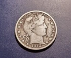 Fine 1912-P Barber Half Dollar