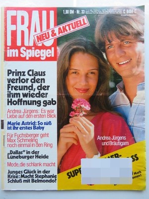 Frau im Spiegel 33/1983, Andrea Jürgens, Hilde Knef, Jutta Speidel, Heidi Kabel