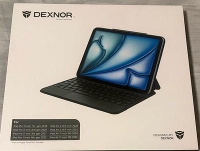 Dexnor Smart Magnetic Keyboard Case for iPad Pro 11-inch (1st-4th Gen)