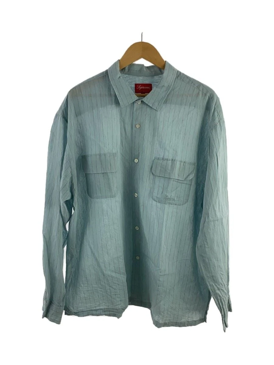 Chemises manches longues Supreme bleu XL occasion