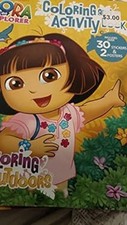 Dora the Explorer Coloring  Activity Book Exploring Outfoors Inc