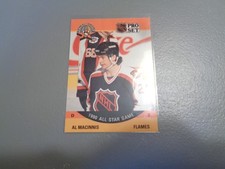 1990-91 Pro Set Hockey Al Macinnis #337 1990 All-Star Game