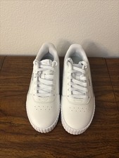 PUMA Carina 2.0 Women's White Sneakers Size 7 Brand New