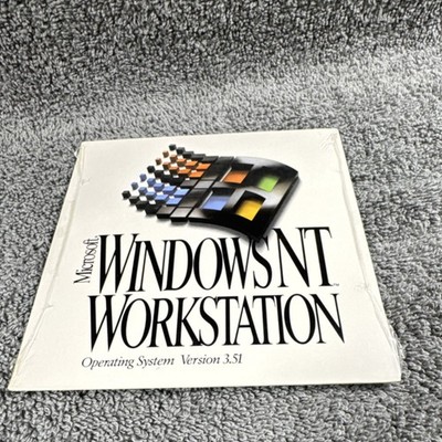 Microsoft Windows NT Workstation Version 3.51 Operating System