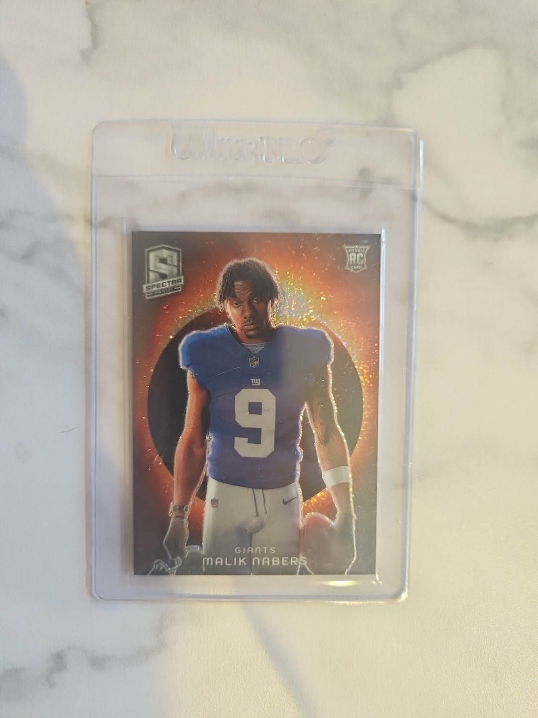 2024 Panini Spectra Malik Nabers (RC) Solar Eclipse