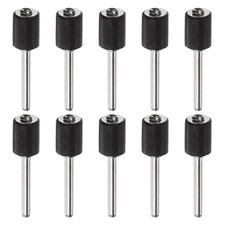 10Stk 3/8" Schleifen Trommel Gummidorne 1/8" Schaft Schleifen H&uuml;lse Halterung