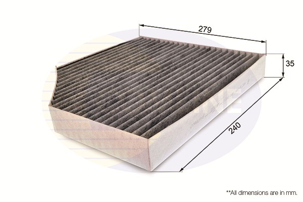 COMLINE EKF106A Filter, cabin air for AUDI,PORSCHE