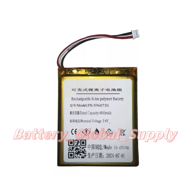 Battery for PR-596073G Astell&Kern KANN CUBEPPM42 Player 3.8v 4800mah New 1 PCS