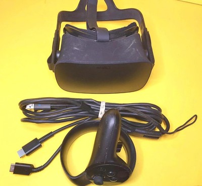   OCULUS RIFT CV1 VR HEADSET CONSUMER-GRADE VIRTUAL REALITY BLACK FOR PC GAMING