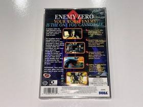 Enemy Zero (Sega Saturn, 1996) Single CD in Case w Manual/Art (Missing 3 CDs) NM