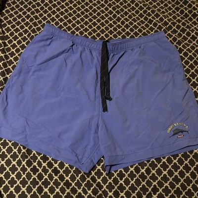 Tommy Bahama Swim Trunks Mens Sz XL Blue Embroidered Logo Lined Surf Marlin K39