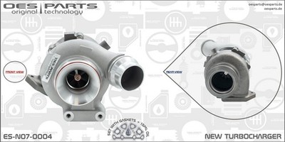 Lader Aufladung Produktlinie OES-PARTS OES PARTS ES-N07-0004 NEW für BMW 3er E91
