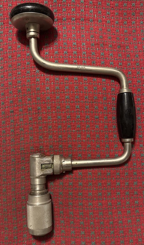 Vintage STANLEY 12” Brace Drill Ratcheting l USA 🇺🇸 Excellent
