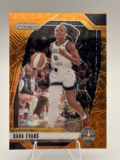 Dana Evans 2024 Panini Prizm WNBA Orange Velocity Prizms #72
