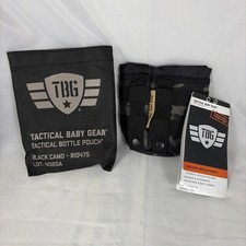 Tactical Baby Gear TBG Tactical Bottle Pouch Black Camo - 810475 LOT: 4020A RARE