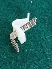 10x MOLEX 3 PIN MALE HEADER CONNECTOR 90 DEGREE RIGHT ANGLE PCB MOUNT NOS