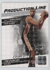 2010-11 Donruss Production Line Press Proof /100 Tim Duncan #32 HOF 0v31