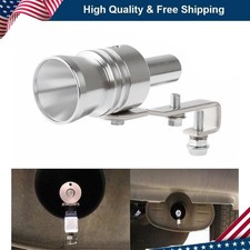 Xl Turbo Sound Whistle Muffler Exhaust Pipe Simulator Whistler Car Auto Silver Xl Turbo Sound Whistle Muffler Exhaust Pipe Simulator Whistler Car Auto Silver