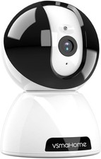 Security Indoor Camera with 360  View 1080P Motion Detection  Tracking