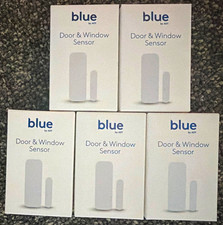 Blue by ADT Door & Window Sensor White 5-Pack Compatible with ADT