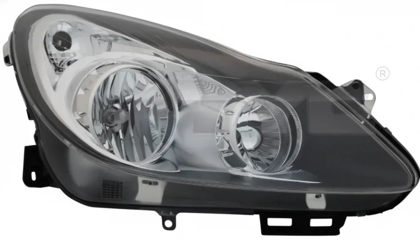 TYC 20-1195-15-2 Fari Dx, H1, senza motore elettrico, Alogeno - Immagine 2