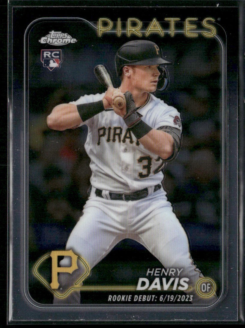 2024 Topps Chrome Update Series - Rookie Debut Henry Davis #USC128 (RC)
