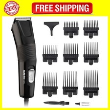 Babyliss 7755U Men Hair Clipper, Diamond Sharp Stainless Steel Blades, 8 Comb G