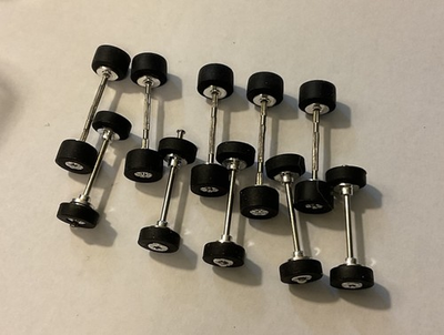 #ad New JL AW Tuff One Style Rims And Tires Axles 5 Full Sets $19.99