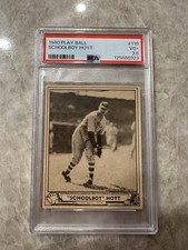 1940 Play Ball Baseball Cards 69