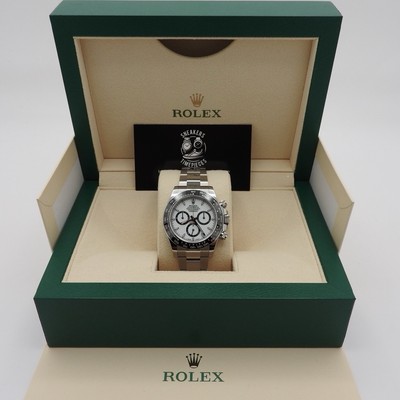 ROLEX DAYTONA 126500LN PANDA WHITE NEW 2025 COMPLETE FULL SET | eBay