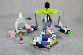 LEGO FRIENDS 41128 Amusement Park Space Ride Carnival Swing Set Minifigure 2016