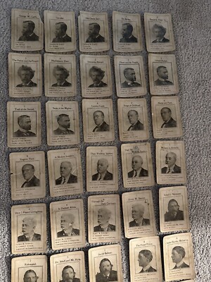 Game of Authors Antique Vintage Card Game 1920 Rare Game of Authors Antique Vintage Card Game 1920 Rare