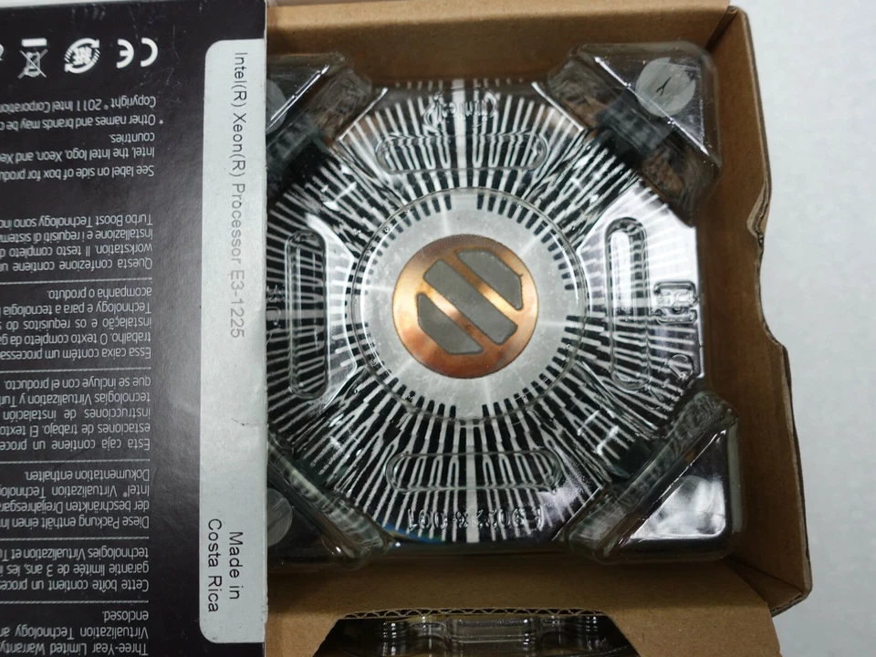  XEON QUAD Core Processor E3-1225 3.1GHZ 6MB SMART 5 GT/X 95W CPU SR00G - Image 4 of 4